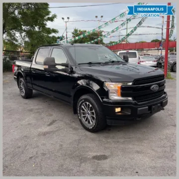 Black 2018 Ford F-150 Lariat for sale in Indianapolis, IN