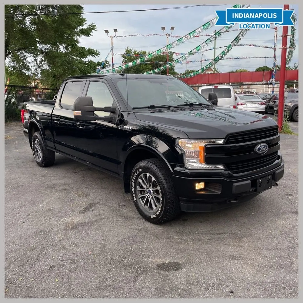 Black 2018 Ford F-150 Lariat for sale in Indianapolis, IN