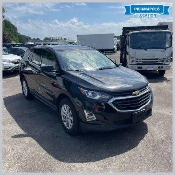 Black 2019 Chevrolet Equinox LT for sale in Indianapolis, IN
