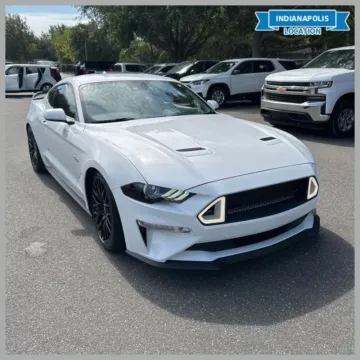 White 2021 Ford Mustang GT Premium for sale in Indianapolis, IN