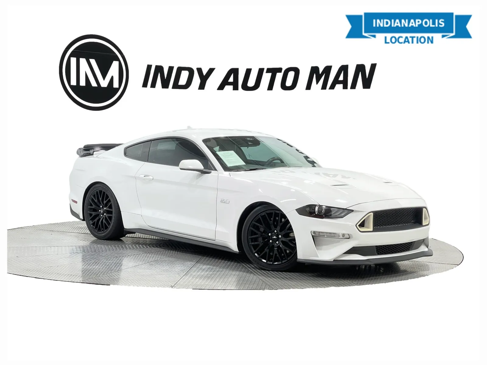 White 2021 Ford Mustang GT Premium for sale in Indianapolis, IN