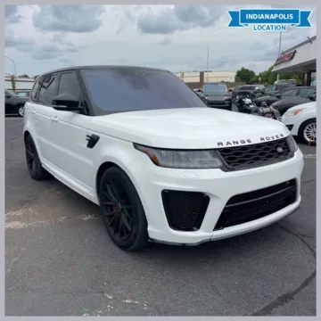 White 2019 Land Rover Range Rover Sport SVR for sale in Indianapolis, IN