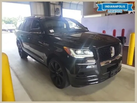 Black 2023 Lincoln Navigator L Reserve for sale in Indianapolis, IN