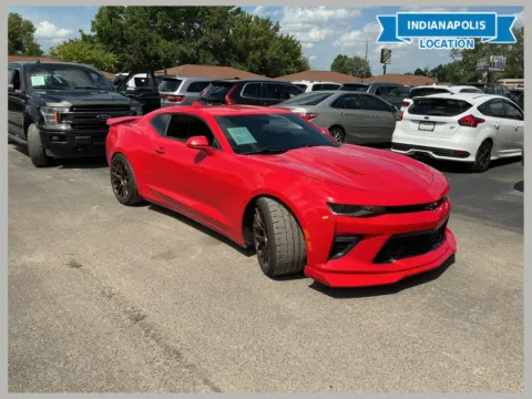 Red 2018 Chevrolet Camaro SS 1SS for sale in Indianapolis, IN