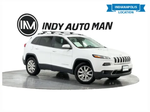 White 2015 Jeep Cherokee Limited for sale in Indianapolis, IN