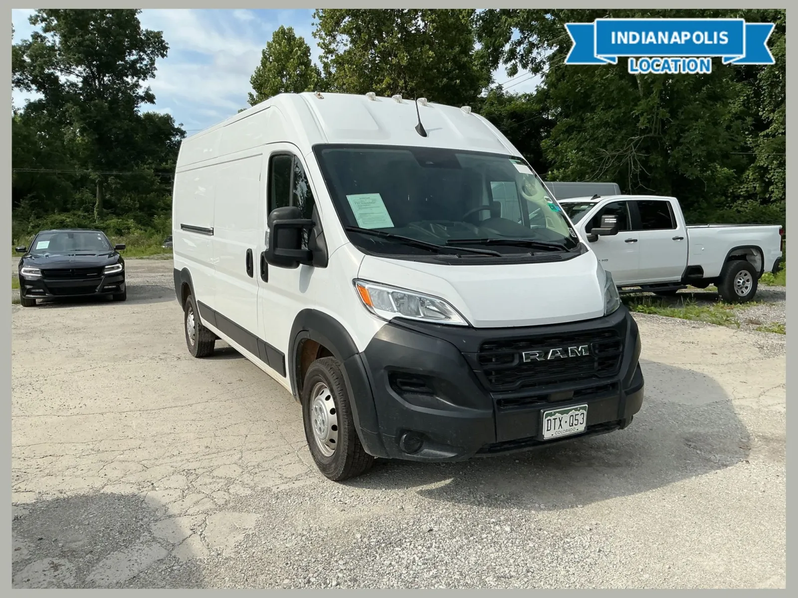 White 2023 Ram ProMaster 2500 High Roof for sale in Indianapolis, IN