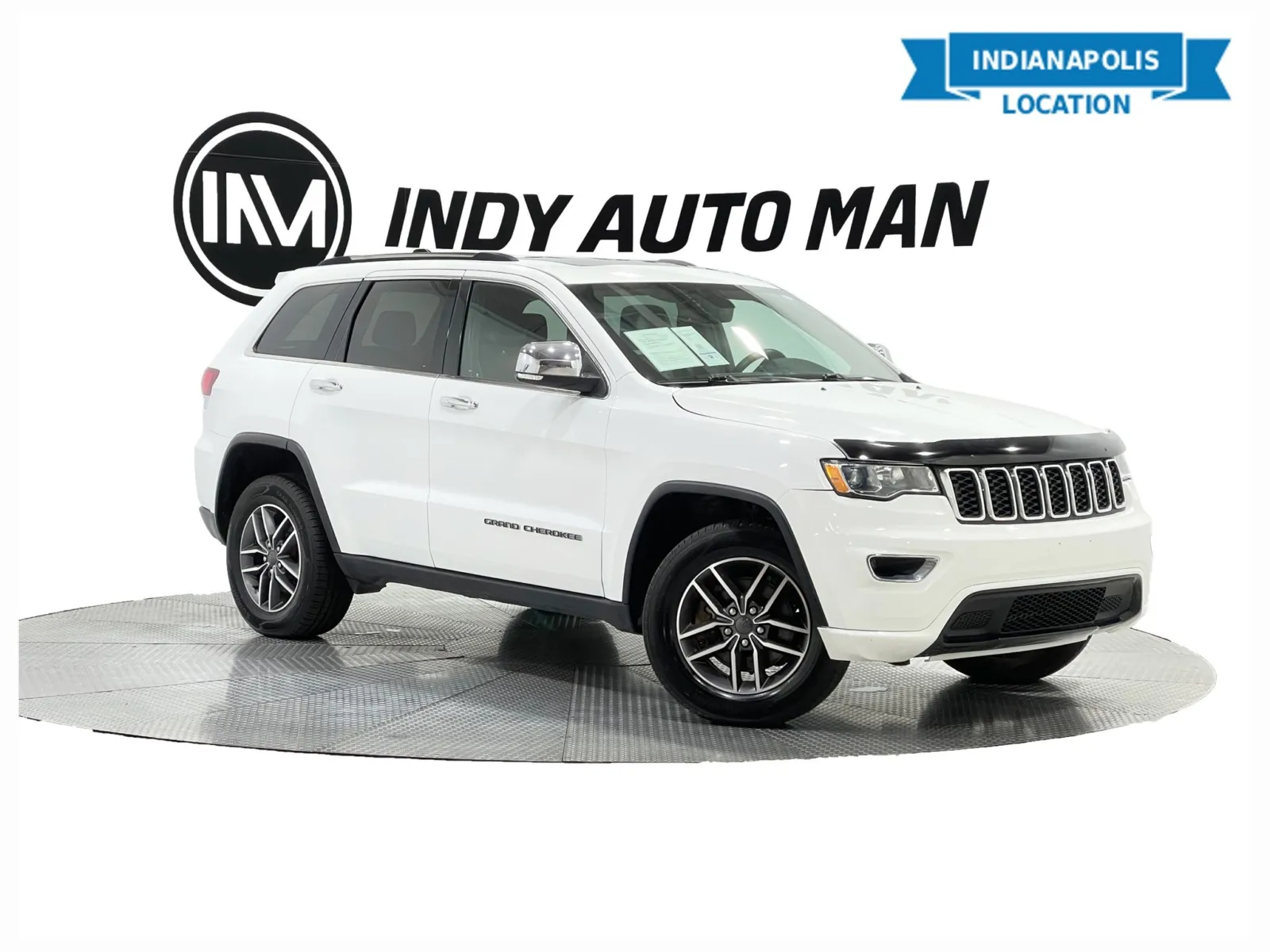 White 2021 Jeep Grand Cherokee Limited for sale in Indianapolis, IN