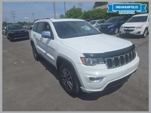 White 2021 Jeep Grand Cherokee Limited for sale in Indianapolis, IN