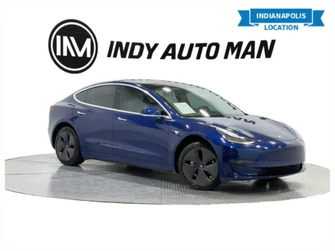 Blue 2020 Tesla Model 3 Standard Range Plus for sale in Indianapolis, IN
