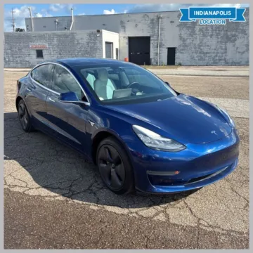 Blue 2020 Tesla Model 3 Standard Range Plus for sale in Indianapolis, IN