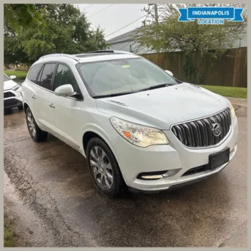 White 2017 Buick Enclave Leather Group for sale in Indianapolis, IN