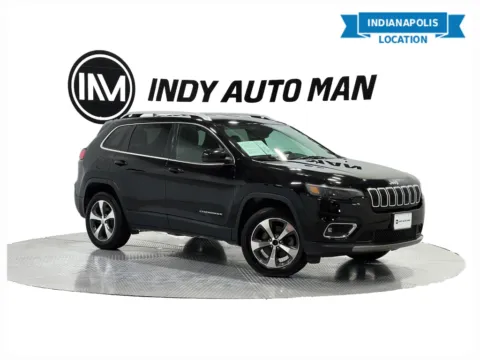 Black 2019 Jeep Cherokee Limited for sale in Indianapolis, IN