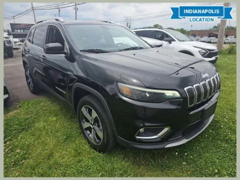 Black 2019 Jeep Cherokee Limited for sale in Indianapolis, IN