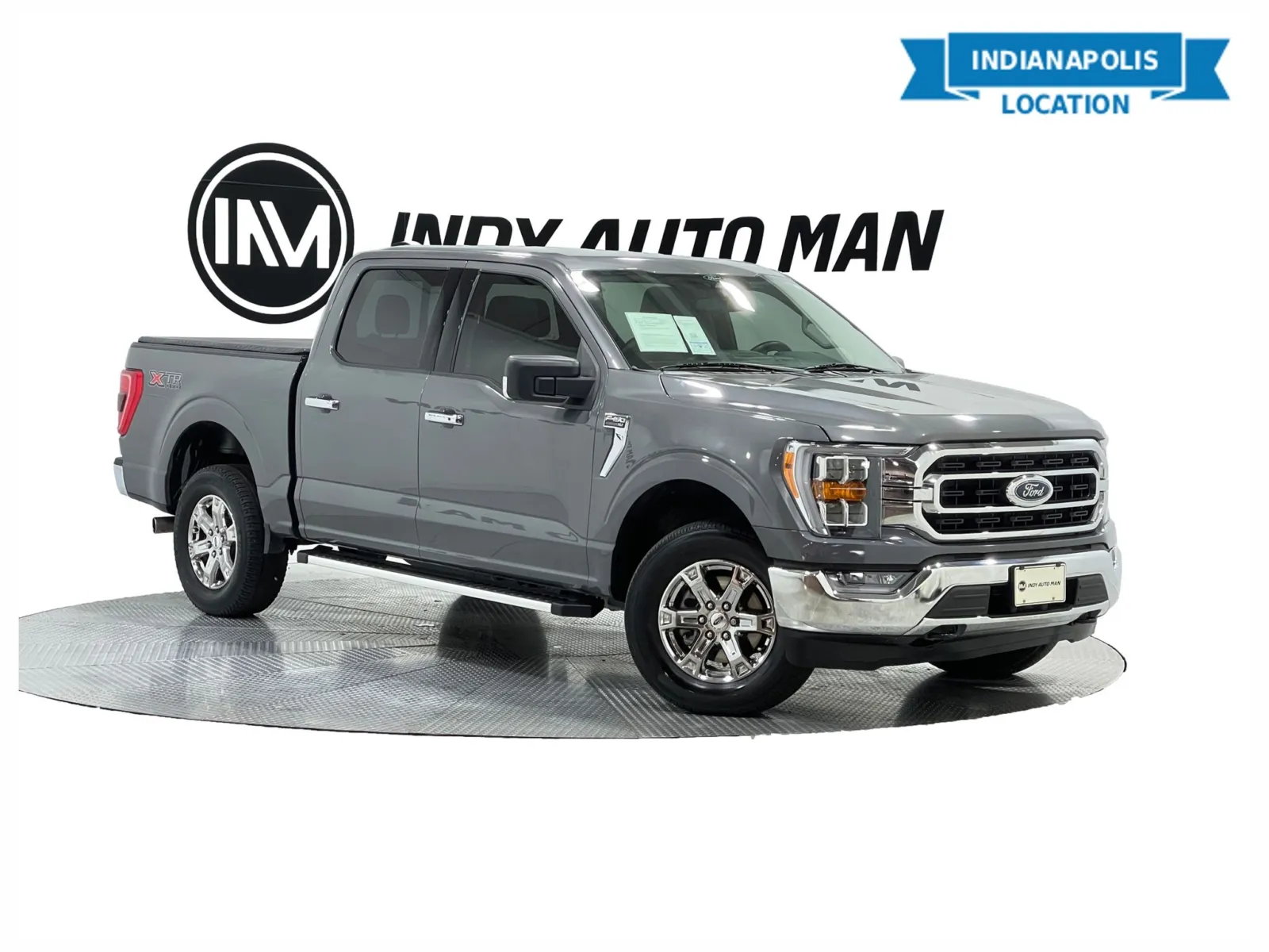 Gray 2022 Ford F-150 XLT for sale in Indianapolis, IN