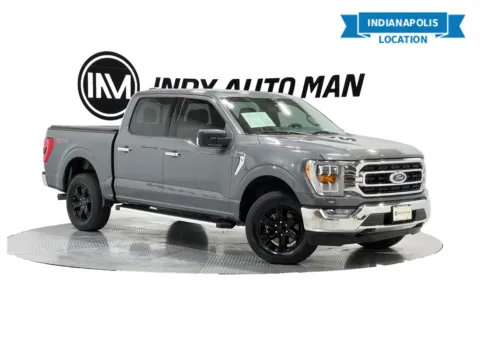 Gray 2022 Ford F-150 XLT for sale in Indianapolis, IN