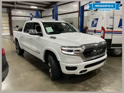 White 2022 Ram 1500 Limited for sale in Indianapolis, IN