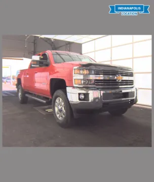 Red 2015 Chevrolet Silverado 2500HD LT for sale in Indianapolis, IN