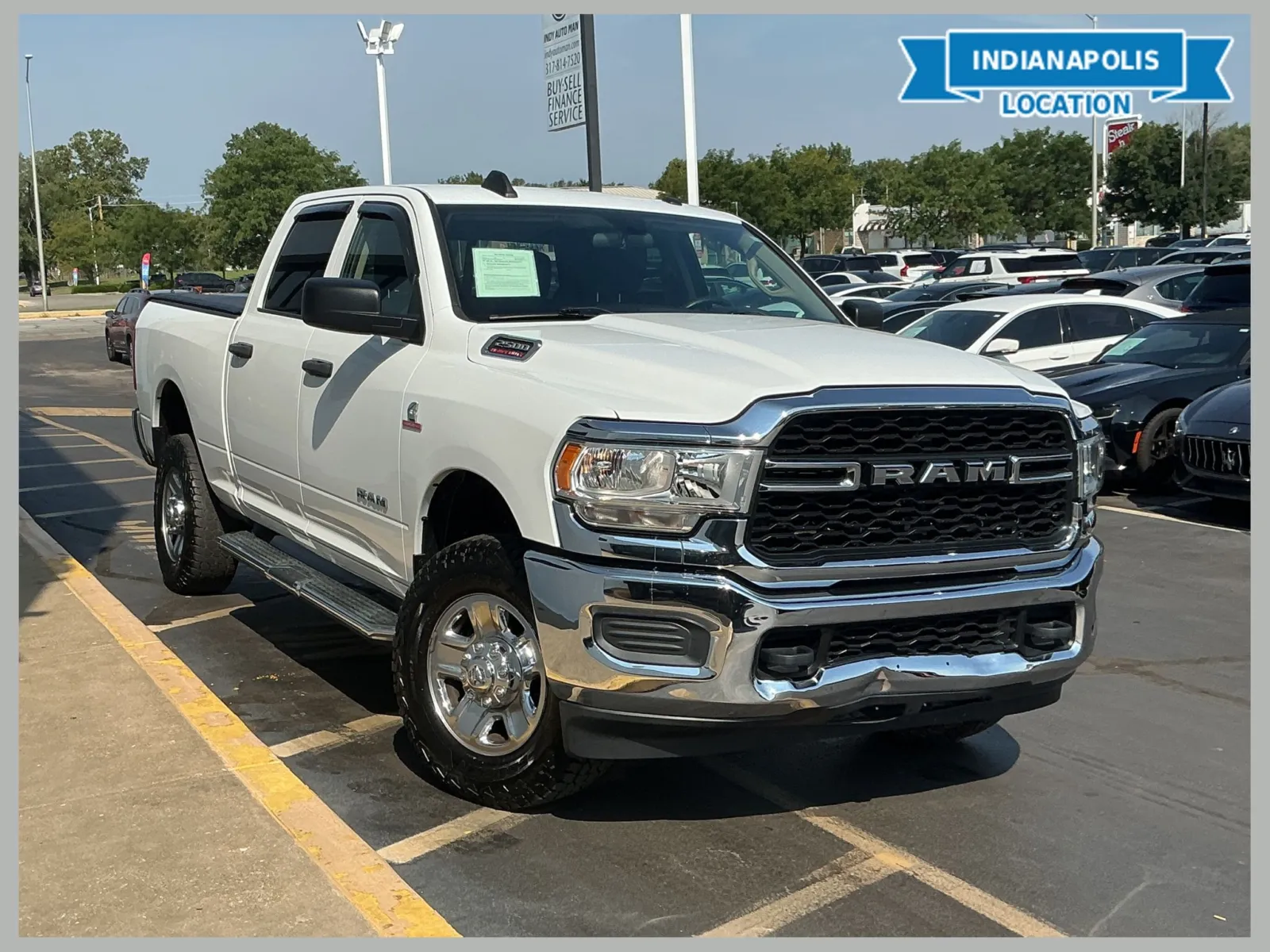 White 2019 Ram 2500 Tradesman for sale in Indianapolis, IN