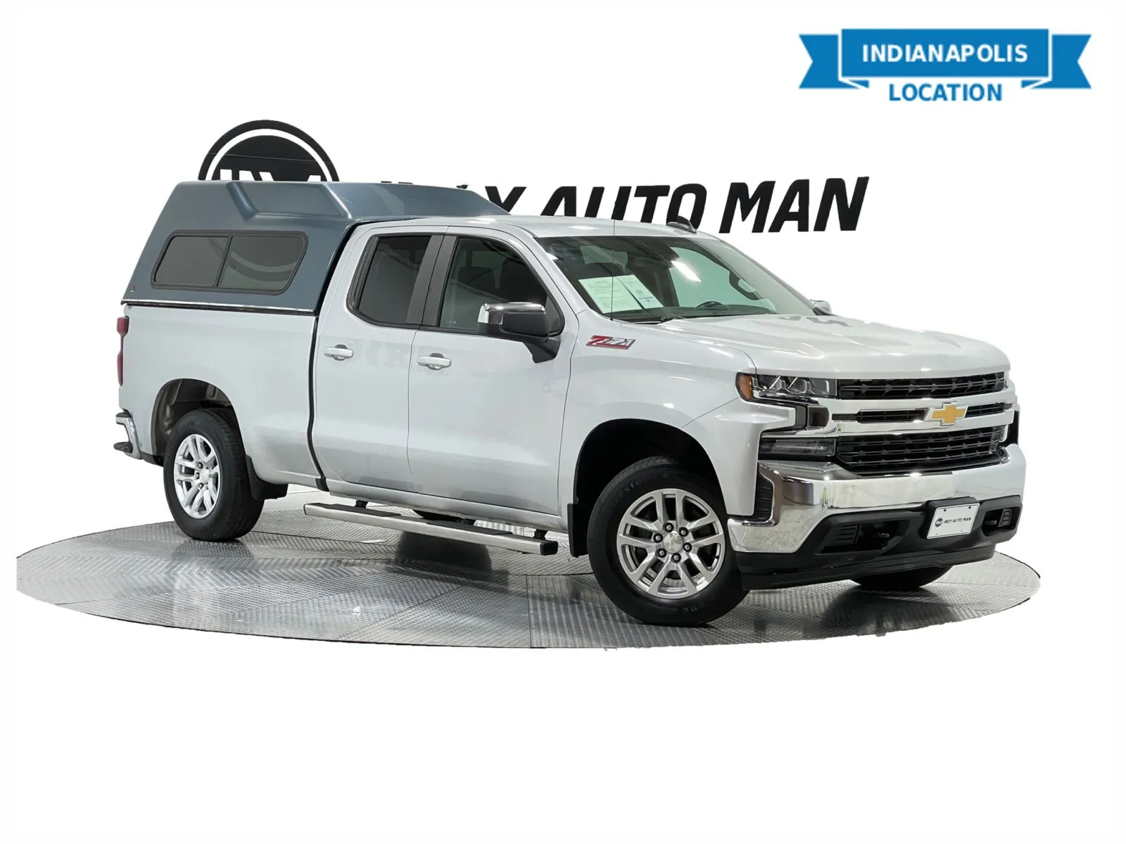 Silver 2019 Chevrolet Silverado 1500 LT for sale in Indianapolis, IN