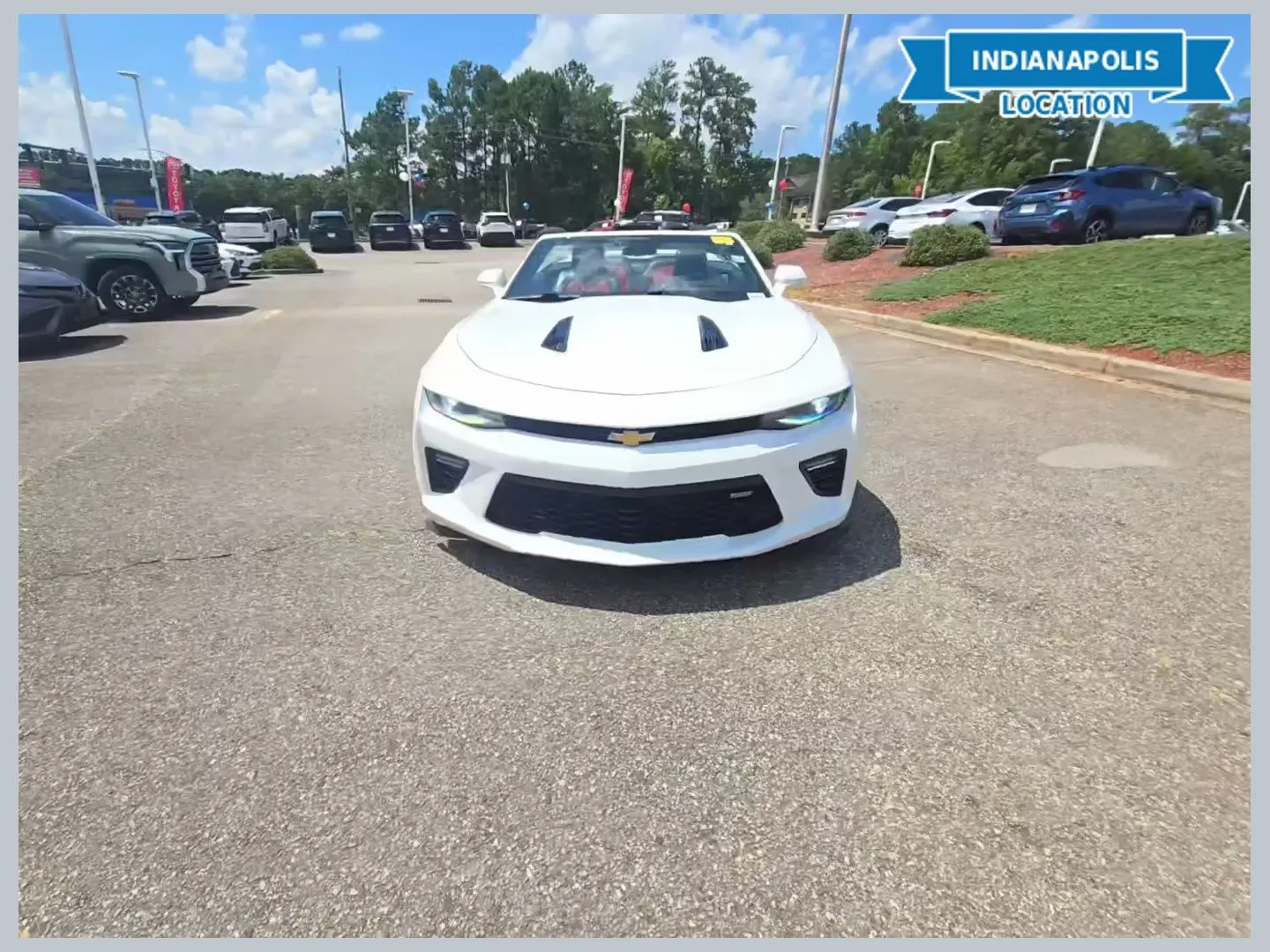 White 2018 Chevrolet Camaro SS 2SS for sale in Indianapolis, IN
