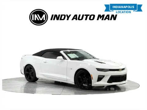 White 2018 Chevrolet Camaro SS 2SS for sale in Indianapolis, IN