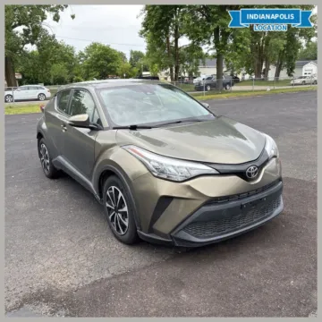 Brown 2021 Toyota C-HR LE for sale in Indianapolis, IN