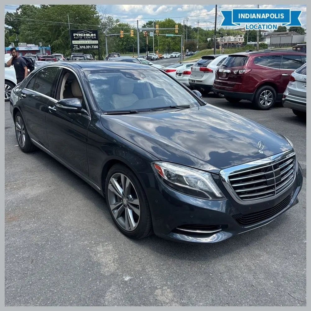 Black 2015 Mercedes-Benz S-Class S 550 4MATIC for sale in Indianapolis, IN