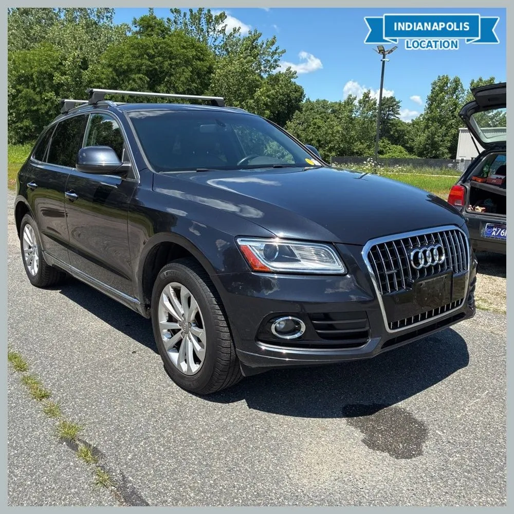 Blue 2015 Audi Q5 2.0T Premium Plus quattro for sale in Indianapolis, IN