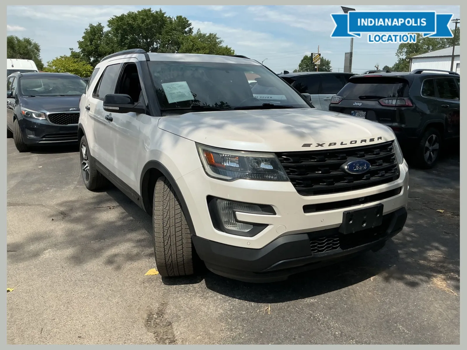 White 2016 Ford Explorer Sport for sale in Indianapolis, IN