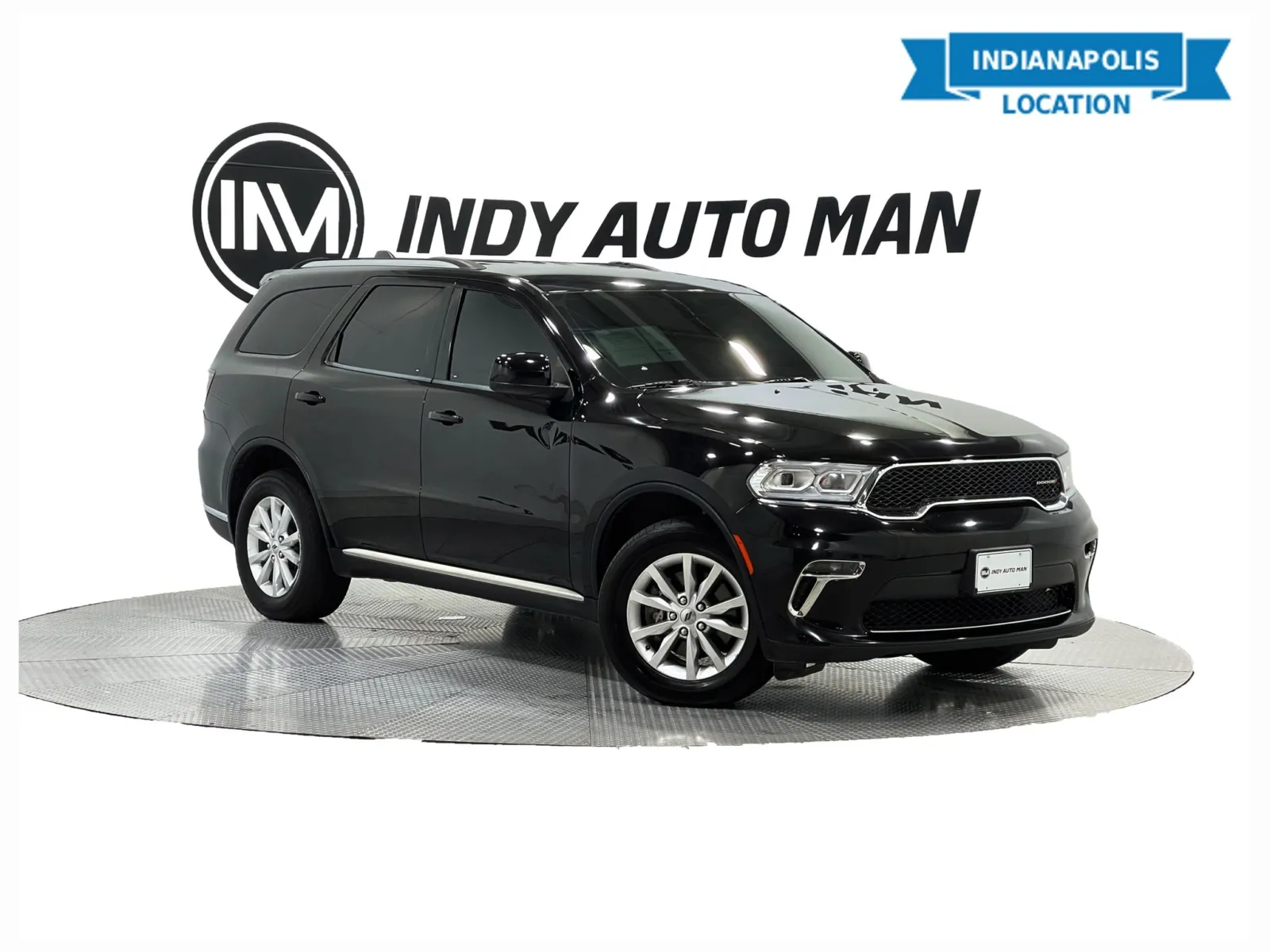 Black 2021 Dodge Durango SXT Plus for sale in Indianapolis, IN