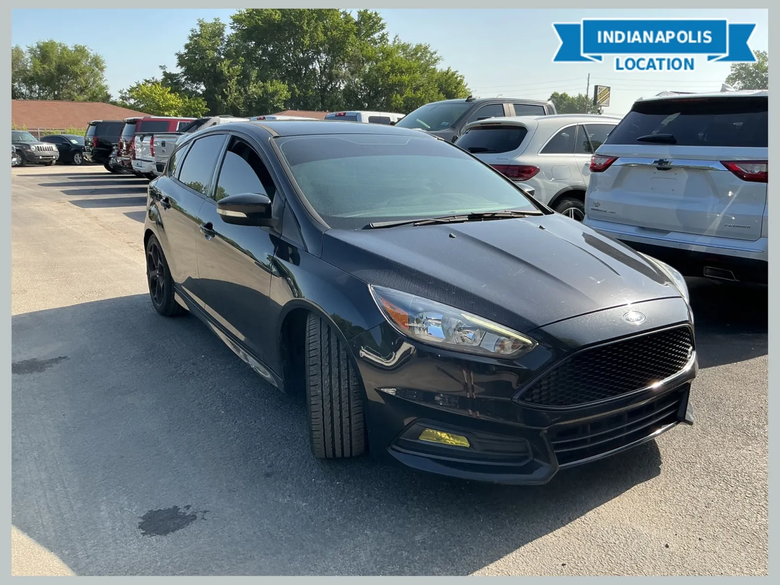 Black 2018 Ford Focus ST for sale in Indianapolis, IN