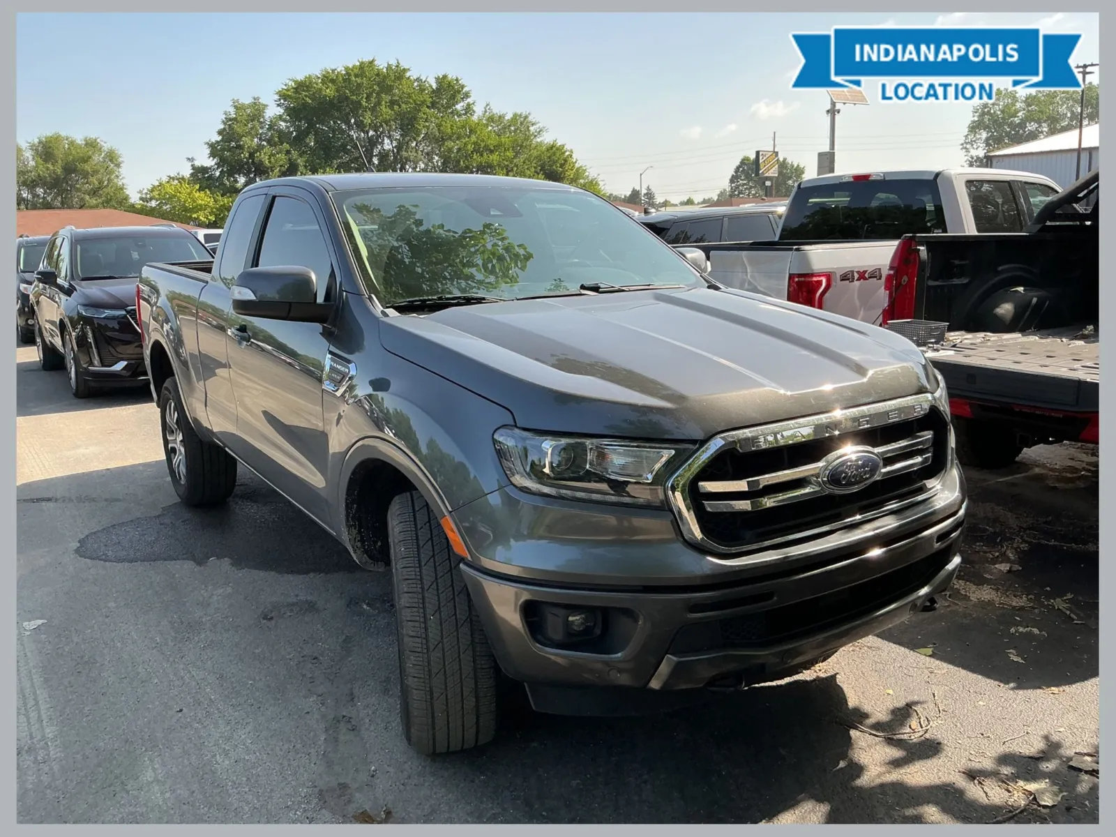 Gray 2019 Ford Ranger Lariat for sale in Indianapolis, IN