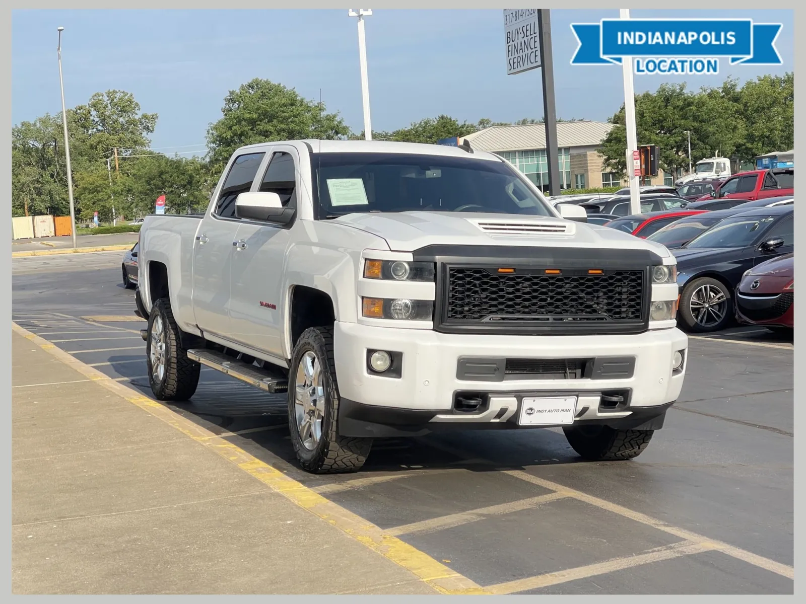 White 2018 Chevrolet Silverado 2500 HD LTZ for sale in Indianapolis, IN