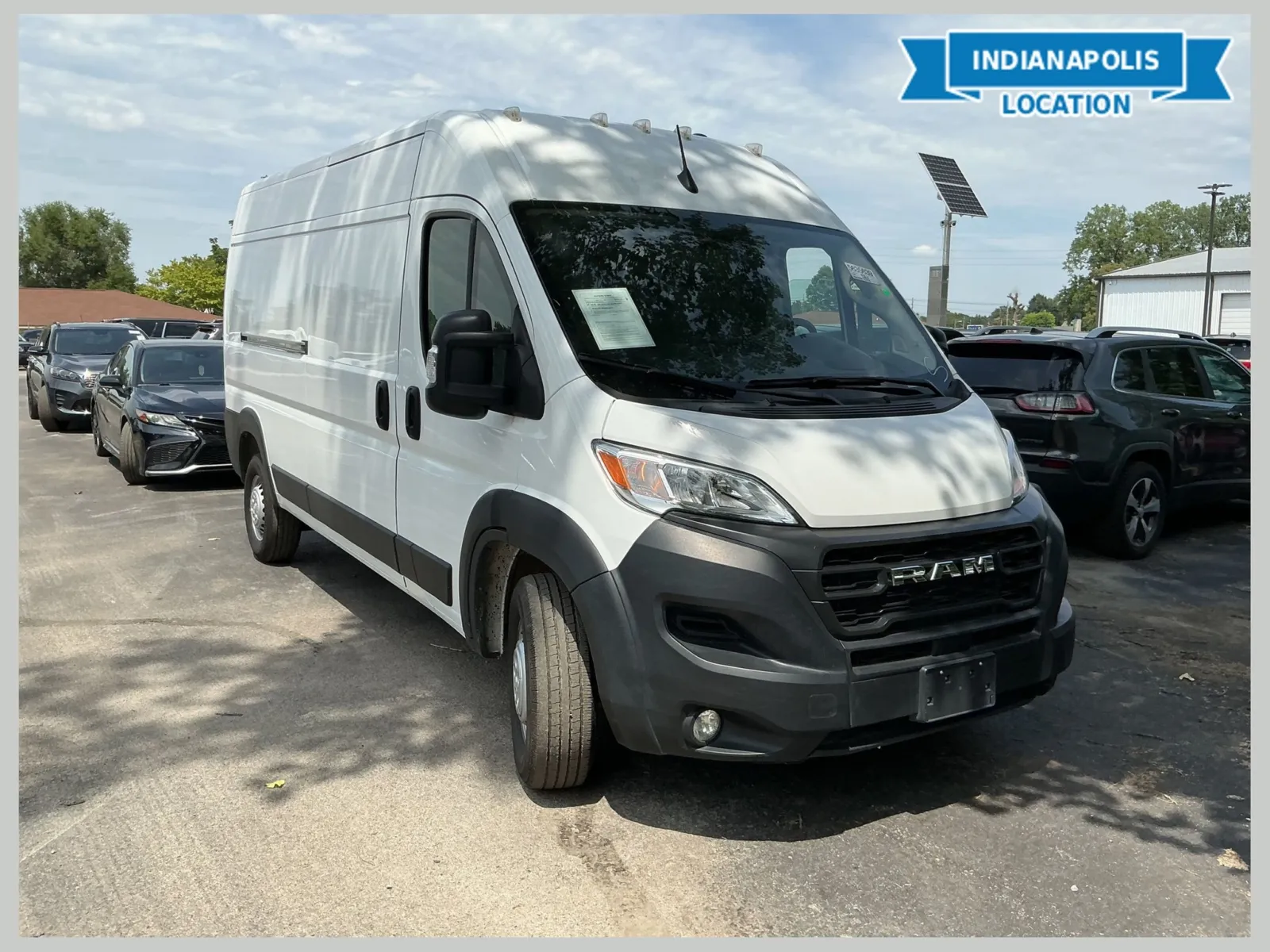 White 2022 Ram ProMaster 2500 High Roof for sale in Indianapolis, IN