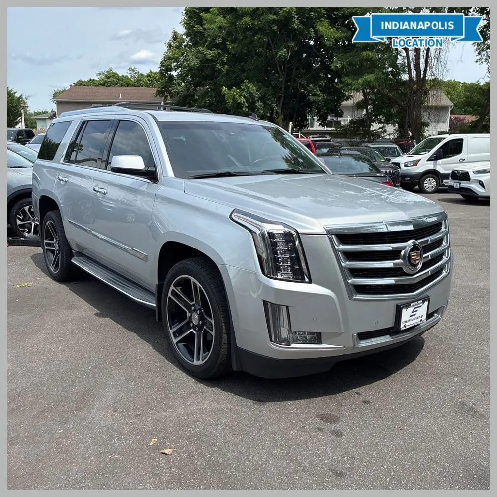 Silver 2015 Cadillac Escalade Luxury for sale in Indianapolis, IN
