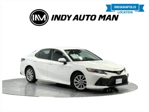 White 2021 Toyota Camry LE for sale in Indianapolis, IN