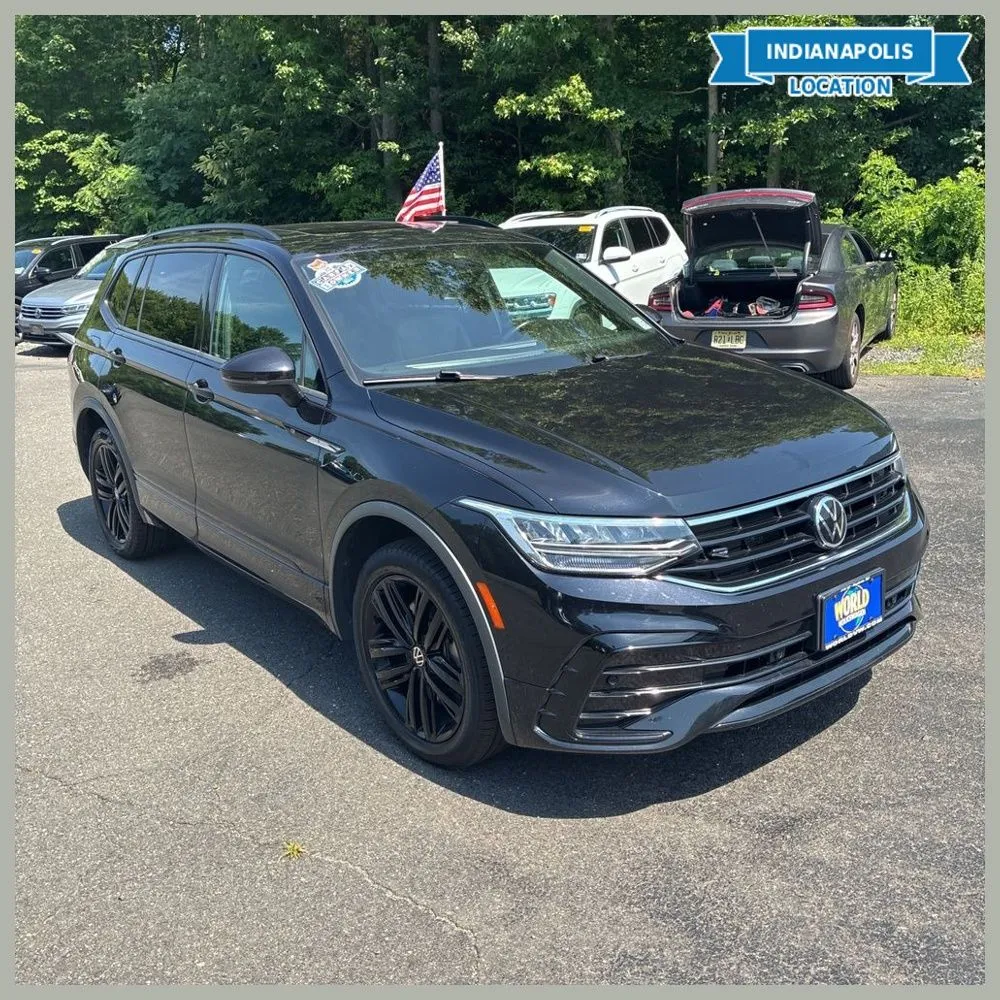 Black 2022 Volkswagen Tiguan 2.0T SE R-Line Black for sale in Indianapolis, IN