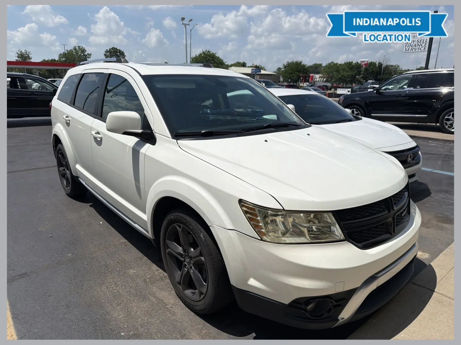 White 2020 Dodge Journey Crossroad for sale in Indianapolis, IN