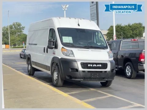 White 2022 Ram ProMaster 2500 High Roof for sale in Indianapolis, IN