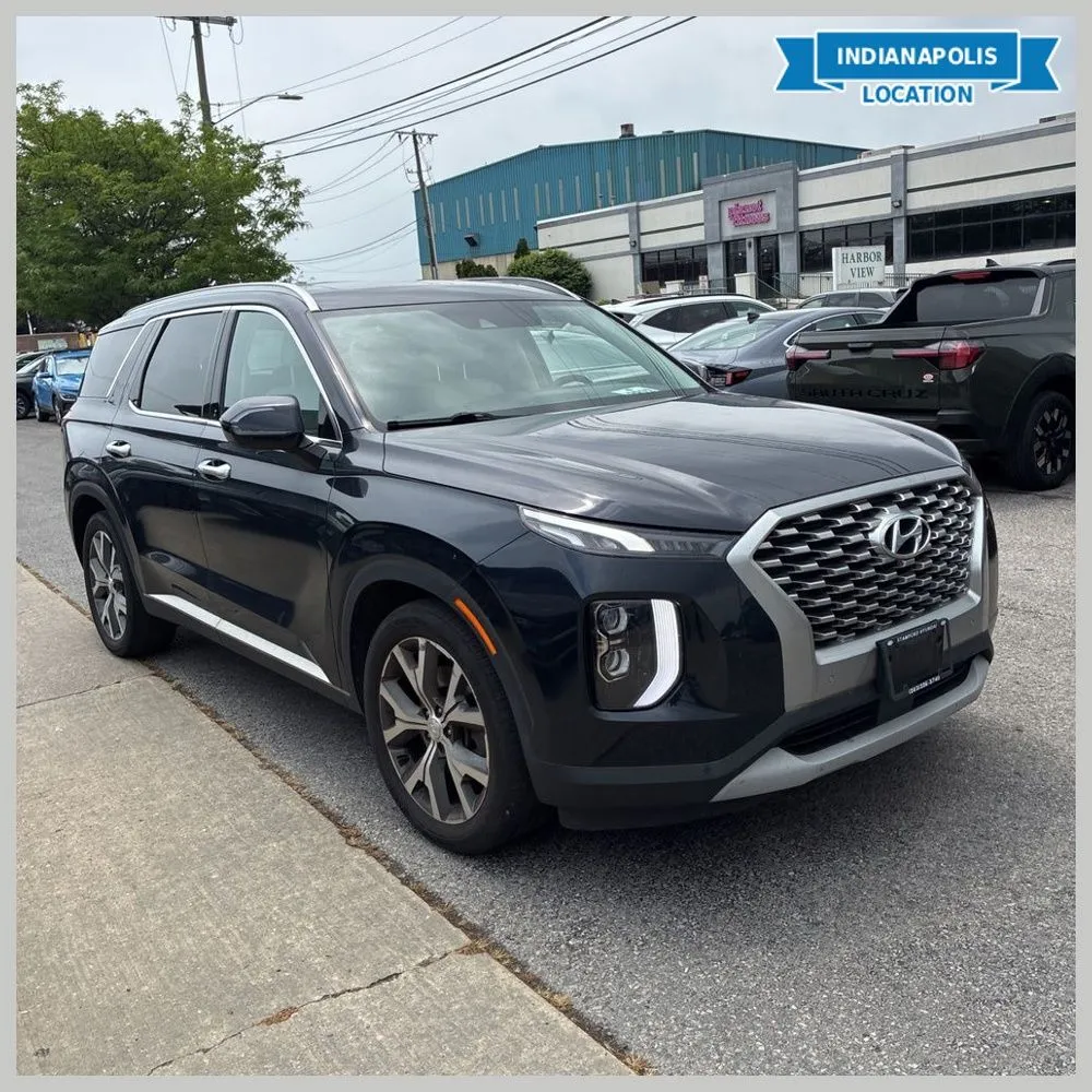 Blue 2021 Hyundai Palisade SEL for sale in Indianapolis, IN