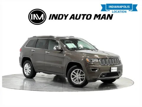 Brown 2017 Jeep Grand Cherokee Overland for sale in Indianapolis, IN
