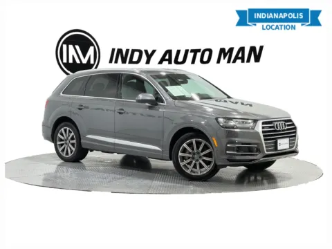 Gray 2019 Audi Q7 45 Premium Plus quattro for sale in Indianapolis, IN