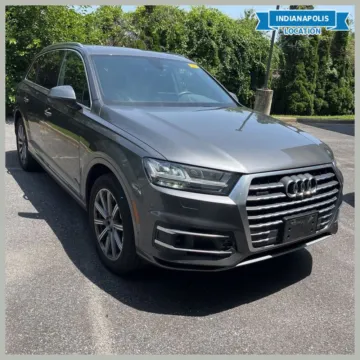 Gray 2019 Audi Q7 45 Premium Plus quattro for sale in Indianapolis, IN