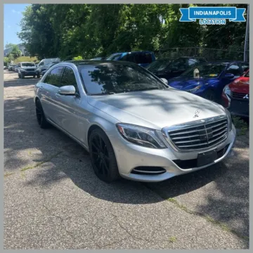 Gray 2015 Mercedes-Benz S-Class S 550 4MATIC for sale in Indianapolis, IN