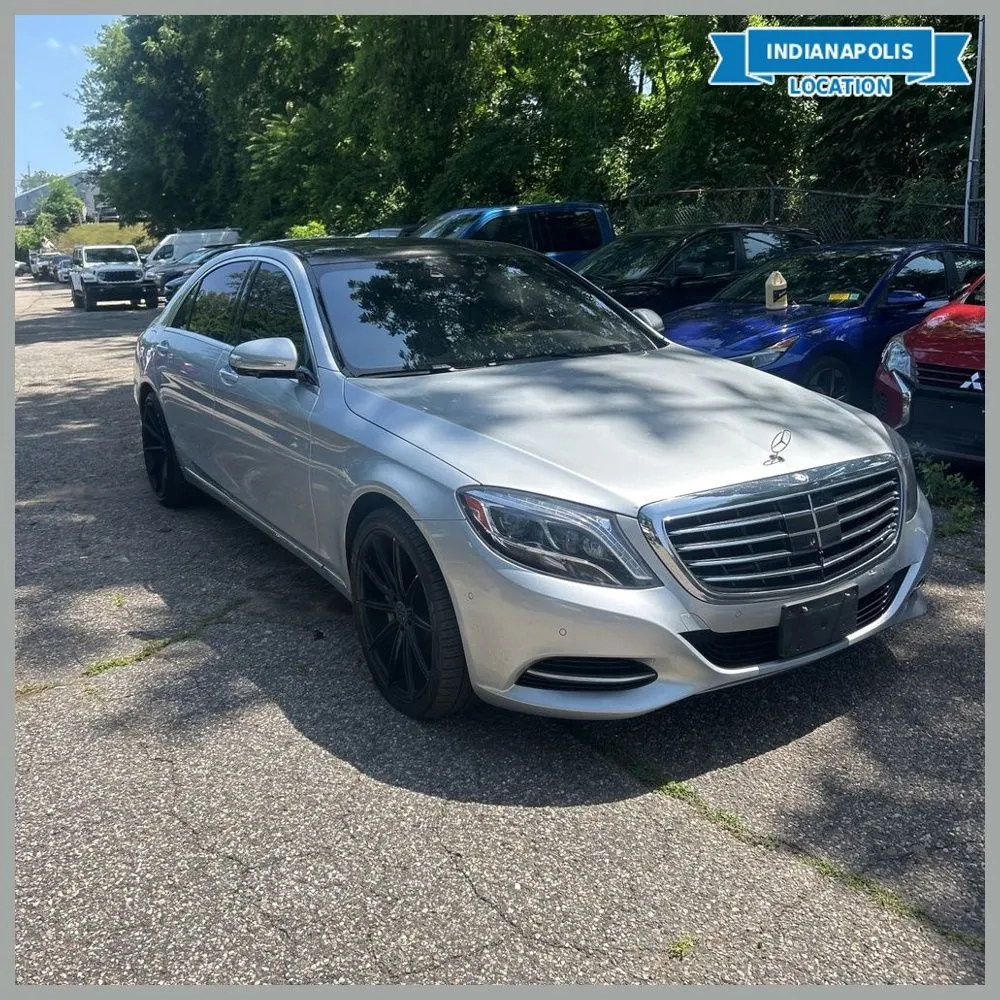 Gray 2015 Mercedes-Benz S-Class S 550 4MATIC for sale in Indianapolis, IN