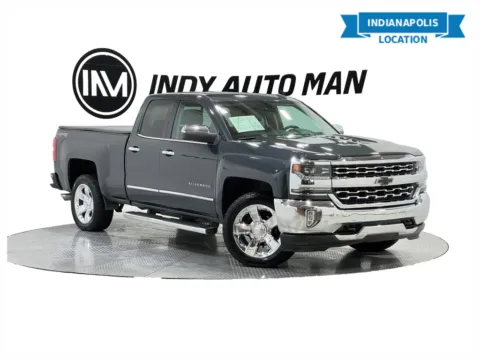 Gray 2017 Chevrolet Silverado 1500 LTZ 1LZ for sale in Indianapolis, IN