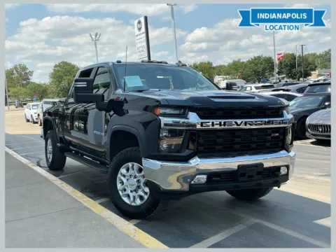 Black 2021 Chevrolet Silverado 2500HD LT for sale in Indianapolis, IN