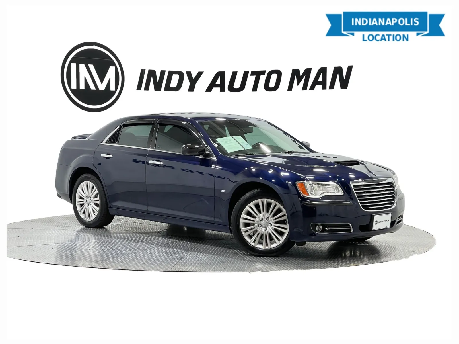 Blue 2014 Chrysler 300 C for sale in Indianapolis, IN