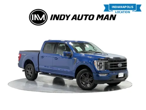 Blue 2022 Ford F-150 Lariat for sale in Indianapolis, IN