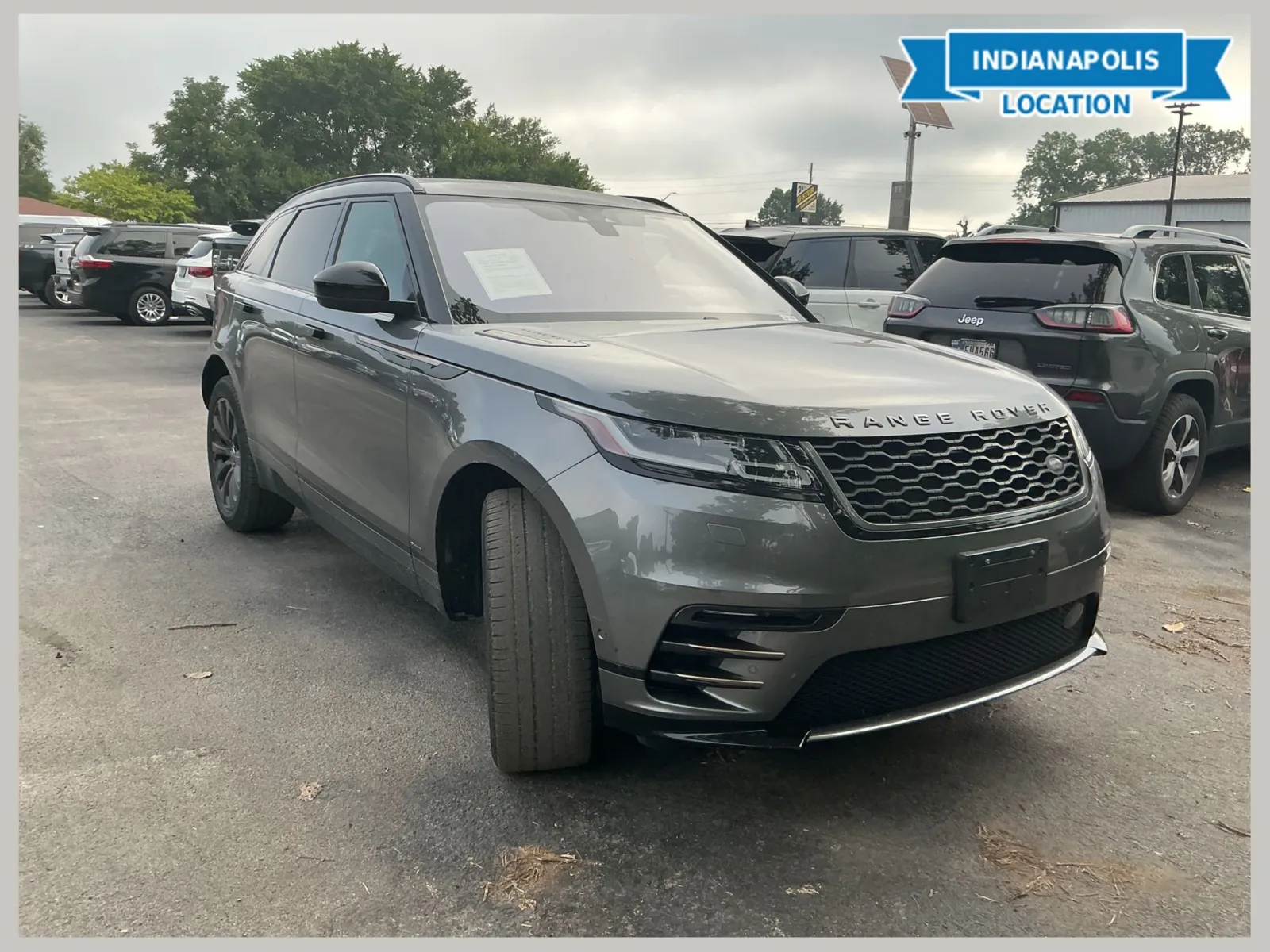 Gray 2019 Land Rover Range Rover Velar SE R-Dynamic for sale in Indianapolis, IN